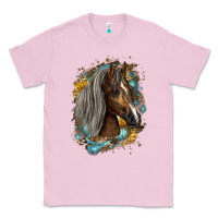 Bubblegum Pink western tennessee horse Classic Tee - LillyAllenDesigns