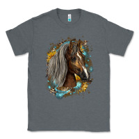 Charcoal Heather western tennessee horse Classic Tee - LillyAllenDesigns
