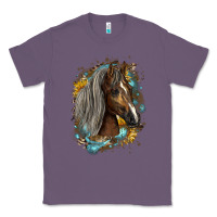 Lavender western tennessee horse Classic Tee - LillyAllenDesigns