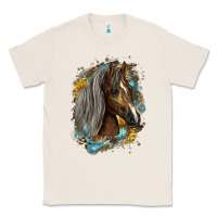 Natural western tennessee horse Classic Tee - LillyAllenDesigns