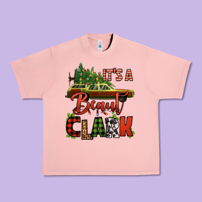 It's A Beaut Clark Christmas Vacation Car Urban Heavy Tee Designed By Jasminsmagicworld