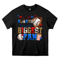 Black i will always be your biggest fan baseball Heavy Core Tee - Zillion Design Studio