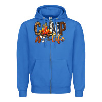 True Royal Camp Life Zipper Hoodie - BundleAndBundleShop