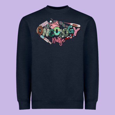 Oncology Nurse Western Heavyweight Sweatshirt Designed By Nancycooperartshop