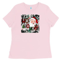 Bubblegum Pink ho ho ho coaster Ladies Tee - JahusDesignShop