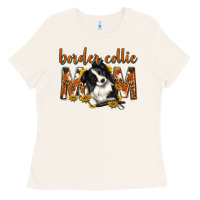 Bone western border collie mom Ladies Tee - texasbilliewilder