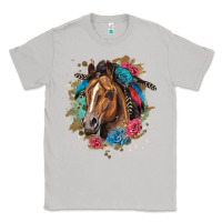 Moon Dust quarter horse floral Classic Tee - LillyAllenDesigns
