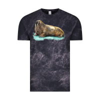 Cloud Black Walrus Vintage Tee - LillyAllenDesigns