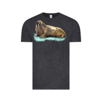 Vintage Black Walrus Vintage Tee - LillyAllenDesigns