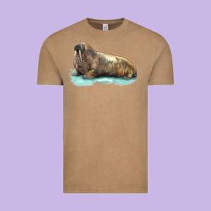 Walrus Vintage Tee Designed By Lillyallendesigns