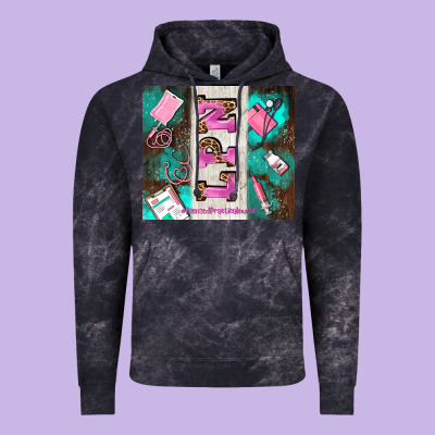 Lpn Licenced Practical Nurse And Element Vintage Hoodie Designed By Adodesignshop