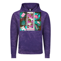 Cloud Purple lpn licenced practical nurse and element Vintage Hoodie - AdoDesignShop