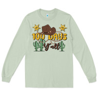 Matcha 100 days y'all Long Sleeve Tee - MaliasSmallBusiness