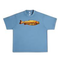Pebble Blue golden trout west virginia Urban Heavy Tee - LillyAllenDesigns
