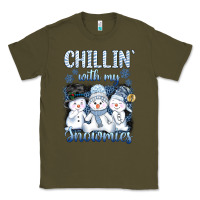 Army Green chillin  with my sowmies Classic Tee - AdoDesignShop