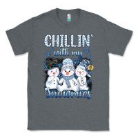 Charcoal Heather chillin  with my sowmies Classic Tee - AdoDesignShop