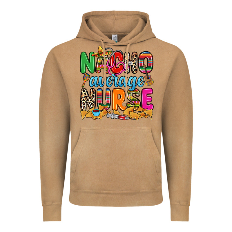 Nacho Average Nurse Vintage Hoodie by RanaPortraitStore | Teevron