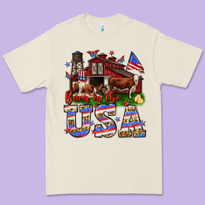 Barn In The Usa Premium Tee Designed By Neo Western