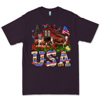Plum Barn in the USA Premium Tee - Neo Western