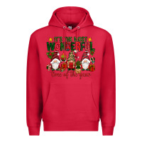 Cardinal It's the most wonderful time of the year Premium Hoodie - NancyCooperArtShop