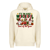 Sandshell It's the most wonderful time of the year Premium Hoodie - NancyCooperArtShop