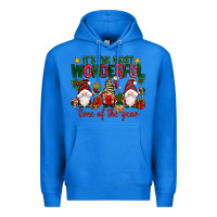 True Royal It's the most wonderful time of the year Premium Hoodie - NancyCooperArtShop