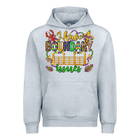 Heather Grey ı have boundary issues mardi gras olivia Urban Hoodie - OliviaCreatesArt