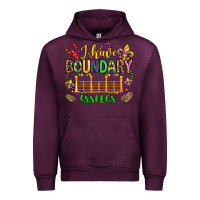 Mauve Wine ı have boundary issues mardi gras olivia Urban Hoodie - OliviaCreatesArt