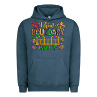 Pigment Midnight Navy ı have boundary issues mardi gras olivia Urban Hoodie - OliviaCreatesArt