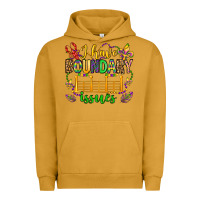 Pigment Peanut Butter ı have boundary issues mardi gras olivia Urban Hoodie - OliviaCreatesArt