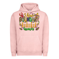 Pigment Salmon ı have boundary issues mardi gras olivia Urban Hoodie - OliviaCreatesArt