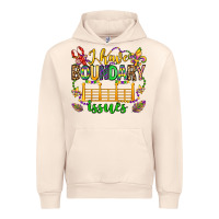 Sandshell ı have boundary issues mardi gras olivia Urban Hoodie - OliviaCreatesArt
