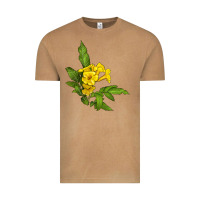 Vintage Camel yellow elder flower Vintage Tee - LillyAllenDesigns