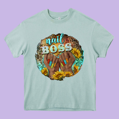 Nail Boss Heavy Core Tee Designed By Barkaloodesign
