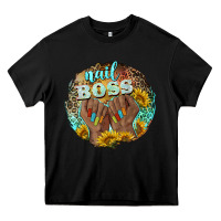 Black nail boss Heavy Core Tee - BarkalooDesign