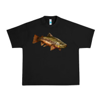 Black brown trout Urban Heavy Tee - LillyAllenDesigns