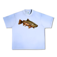 Grape Ice brown trout Urban Heavy Tee - LillyAllenDesigns