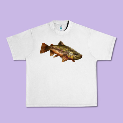 Brown Trout Urban Heavy Tee Designed By Lillyallendesigns