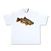 White brown trout Urban Heavy Tee - LillyAllenDesigns