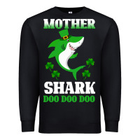 Black Mother Shark Doo Doo Doo Premium Sweatshirt - Bettercallsaul