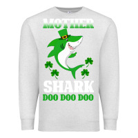 Oatmeal Heather Mother Shark Doo Doo Doo Premium Sweatshirt - Bettercallsaul