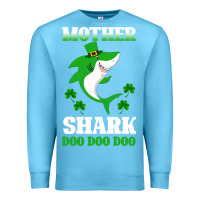 Ocean Blue Mother Shark Doo Doo Doo Premium Sweatshirt - Bettercallsaul