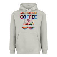 Moon Dust All I Need Is Coffee And Mascara Heavyweight Hoodie - Bettercallsaul