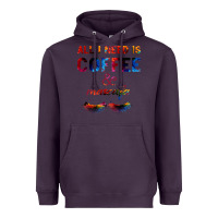 Plum All I Need Is Coffee And Mascara Heavyweight Hoodie - Bettercallsaul
