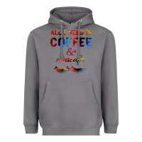 Storm All I Need Is Coffee And Mascara Heavyweight Hoodie - Bettercallsaul