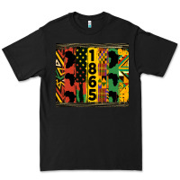 Black juneteenth 1865 tumbler Premium Tee - HRA Design Shop