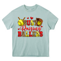 Arona busy raising ballers softball Heavy Core Tee - Zillion Design Studio