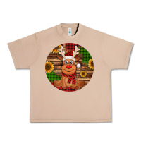 Burro Cute reindeer Christmas Urban Heavy Tee - Jasminsmagicworld