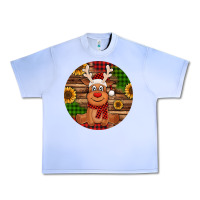 Grape Ice Cute reindeer Christmas Urban Heavy Tee - Jasminsmagicworld