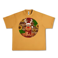 Peanut Butter Cute reindeer Christmas Urban Heavy Tee - Jasminsmagicworld